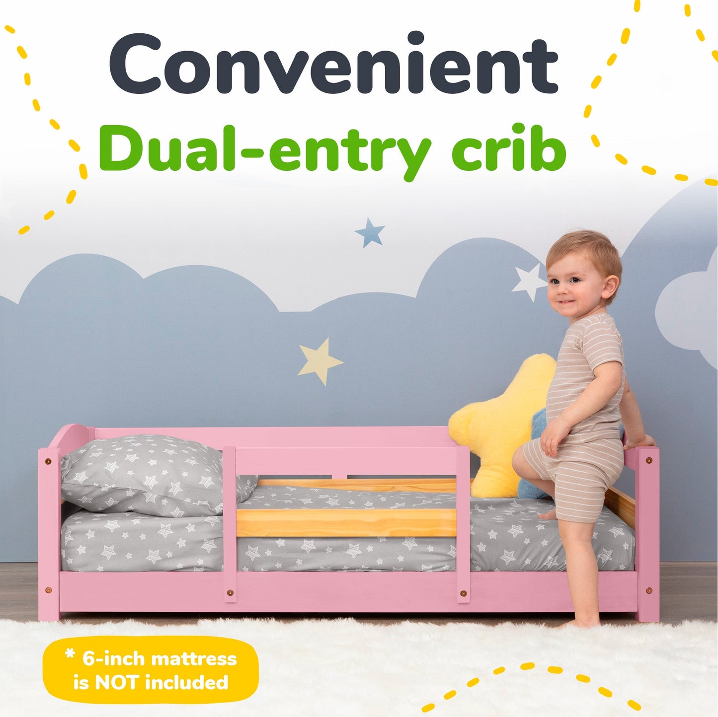 Floor Bed - Crib Size