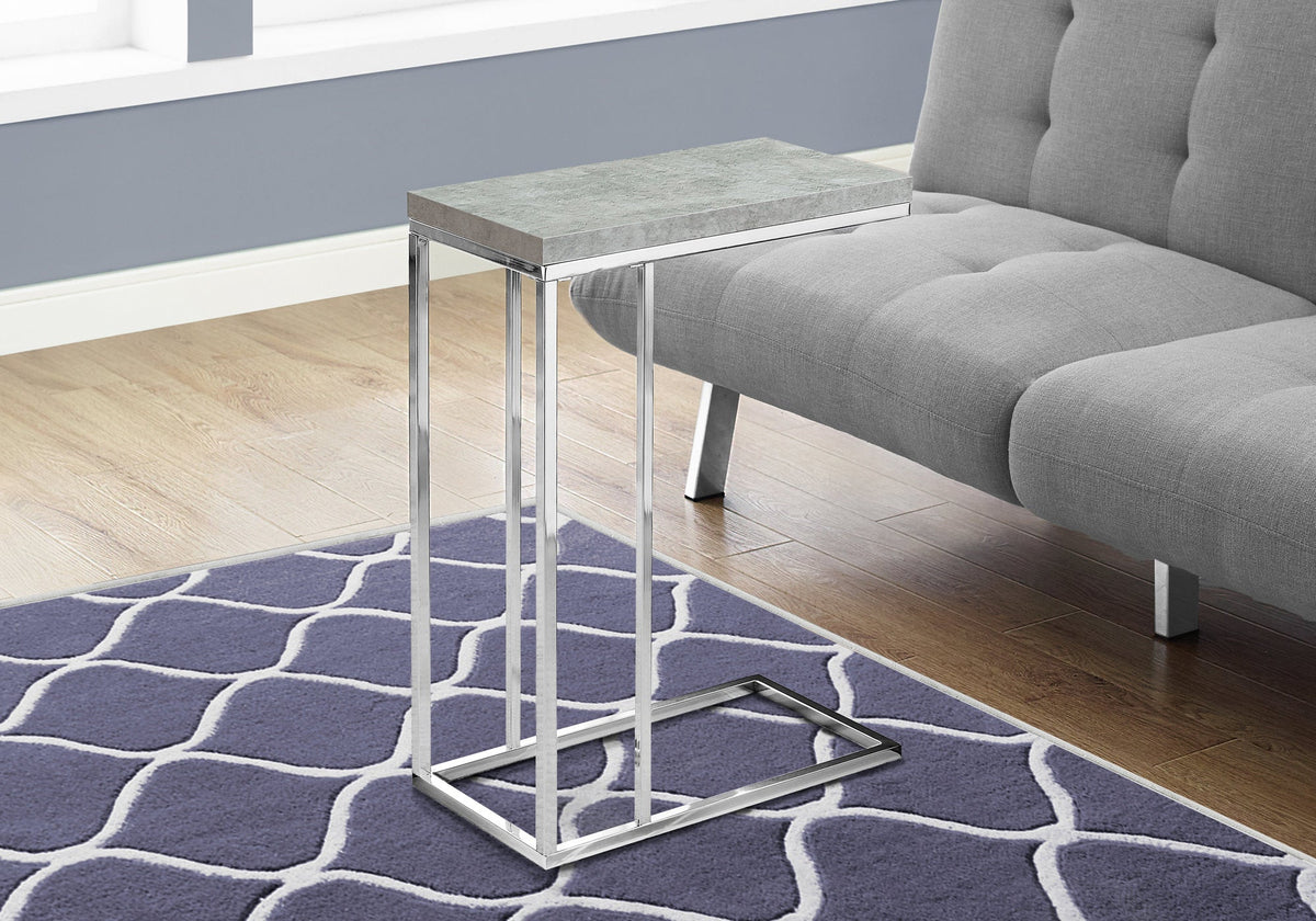 C-Shaped Accent Table