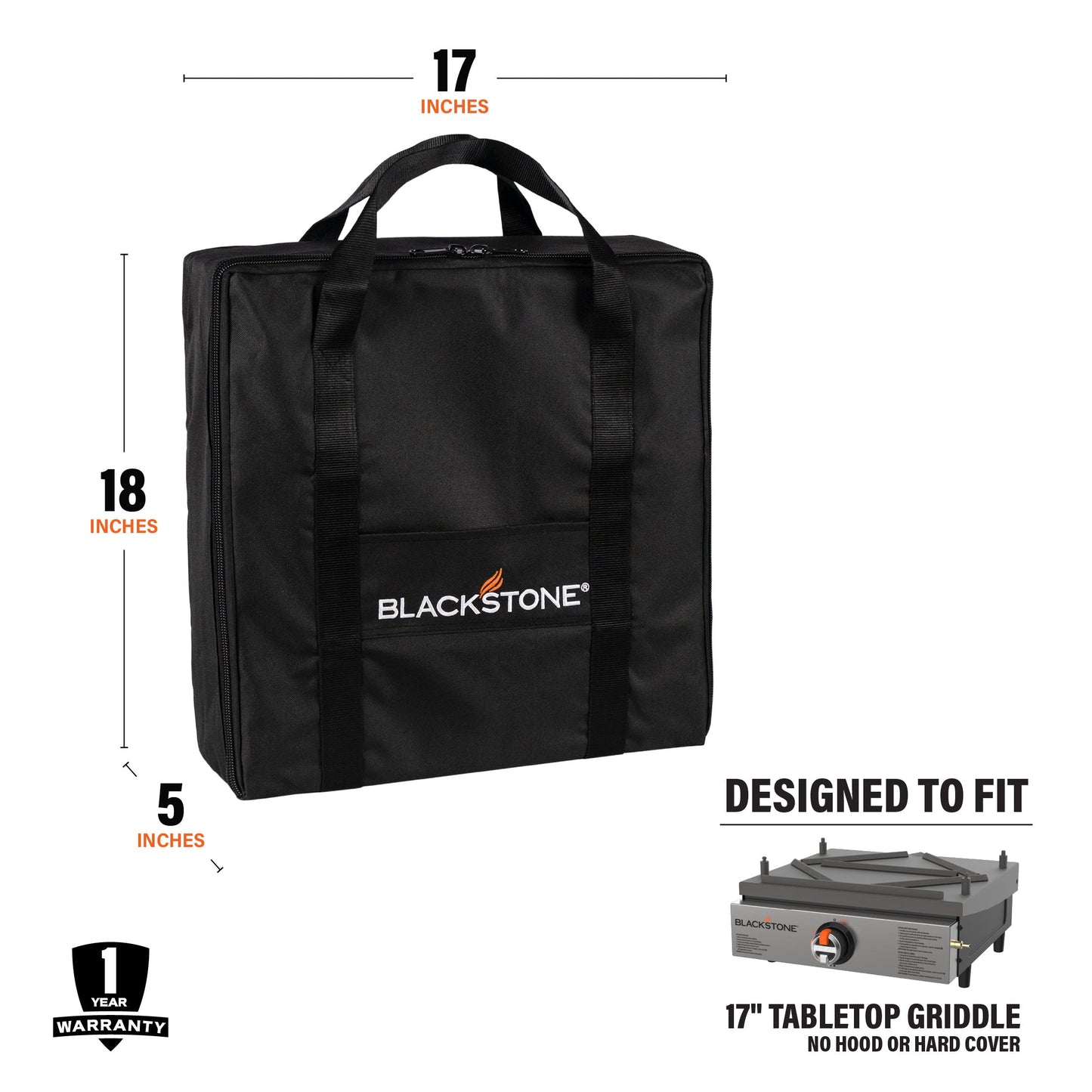 Blackstone 17” Tabletop Griddle Carry Bag