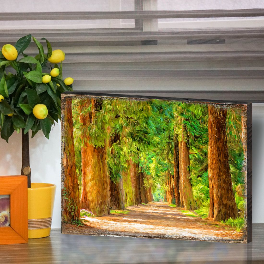 Laverriere Forest Art Wooden Wall Art by Nature Wonders - Nature Wildlife Decor  - 95244B