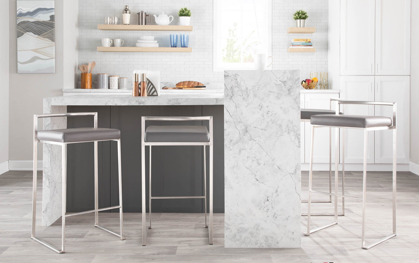 Contemporary Stackable Barstool