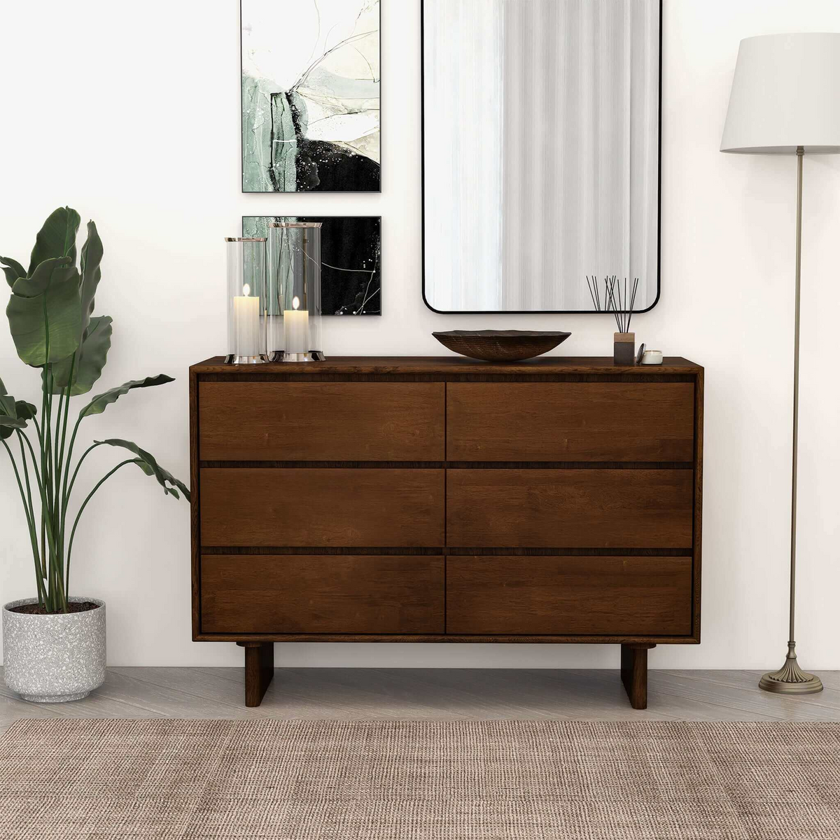 Dubrovnik Mid Century Modern Dresser