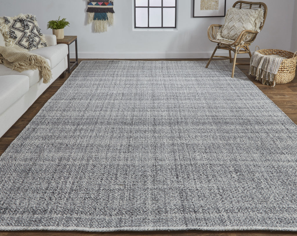 9' X 12' Brown Hand Woven Area Rug