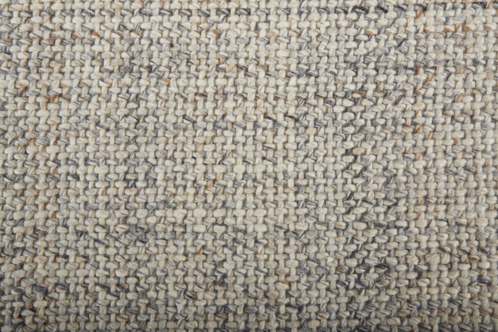 9' X 12' Brown Hand Woven Area Rug