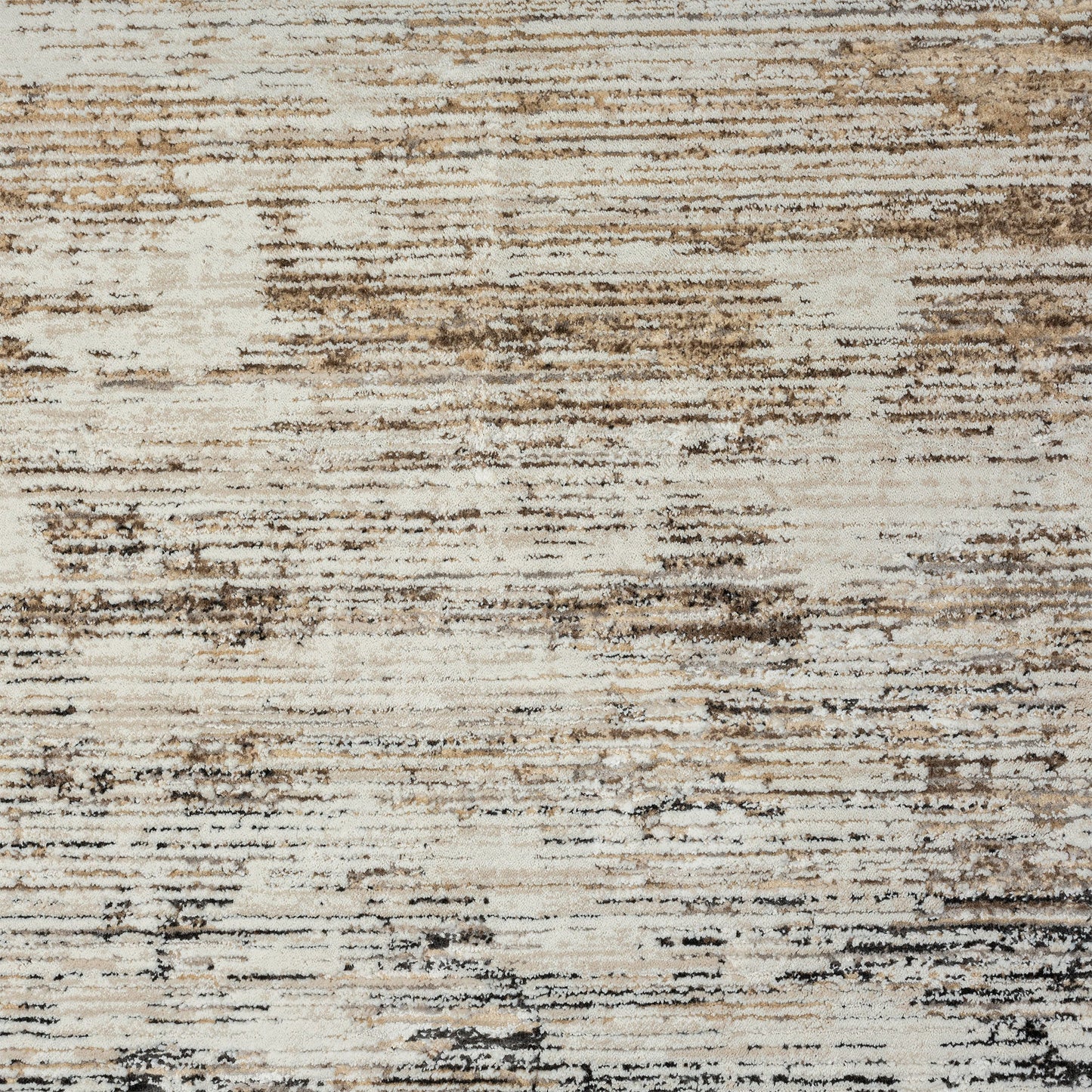 4' X 6' Gray Abstract Distressed Area Rug