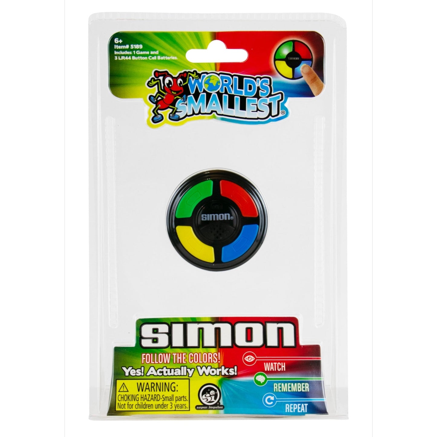 World's Smallest Simon Memory Game