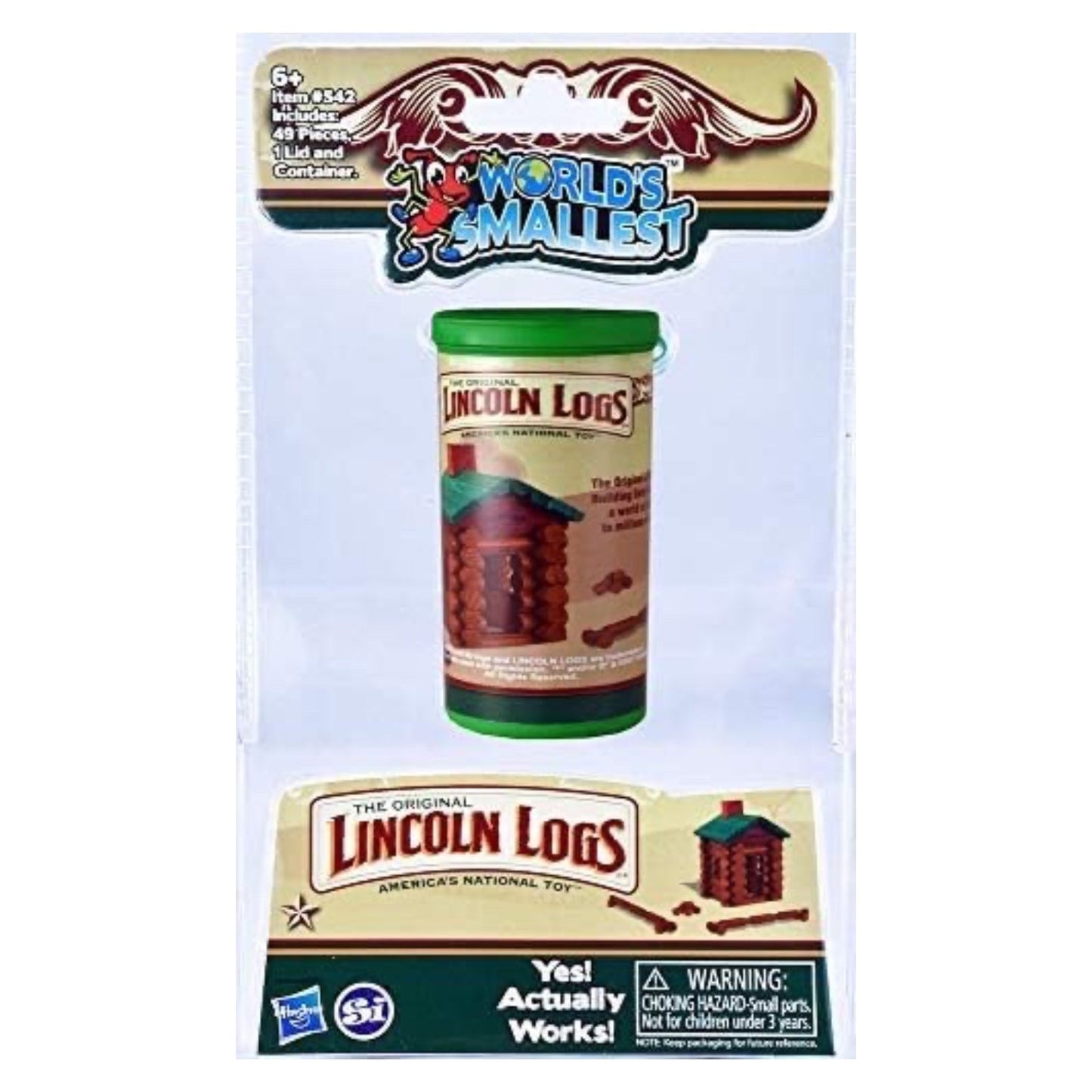 World's Smallest Lincoln Logs
