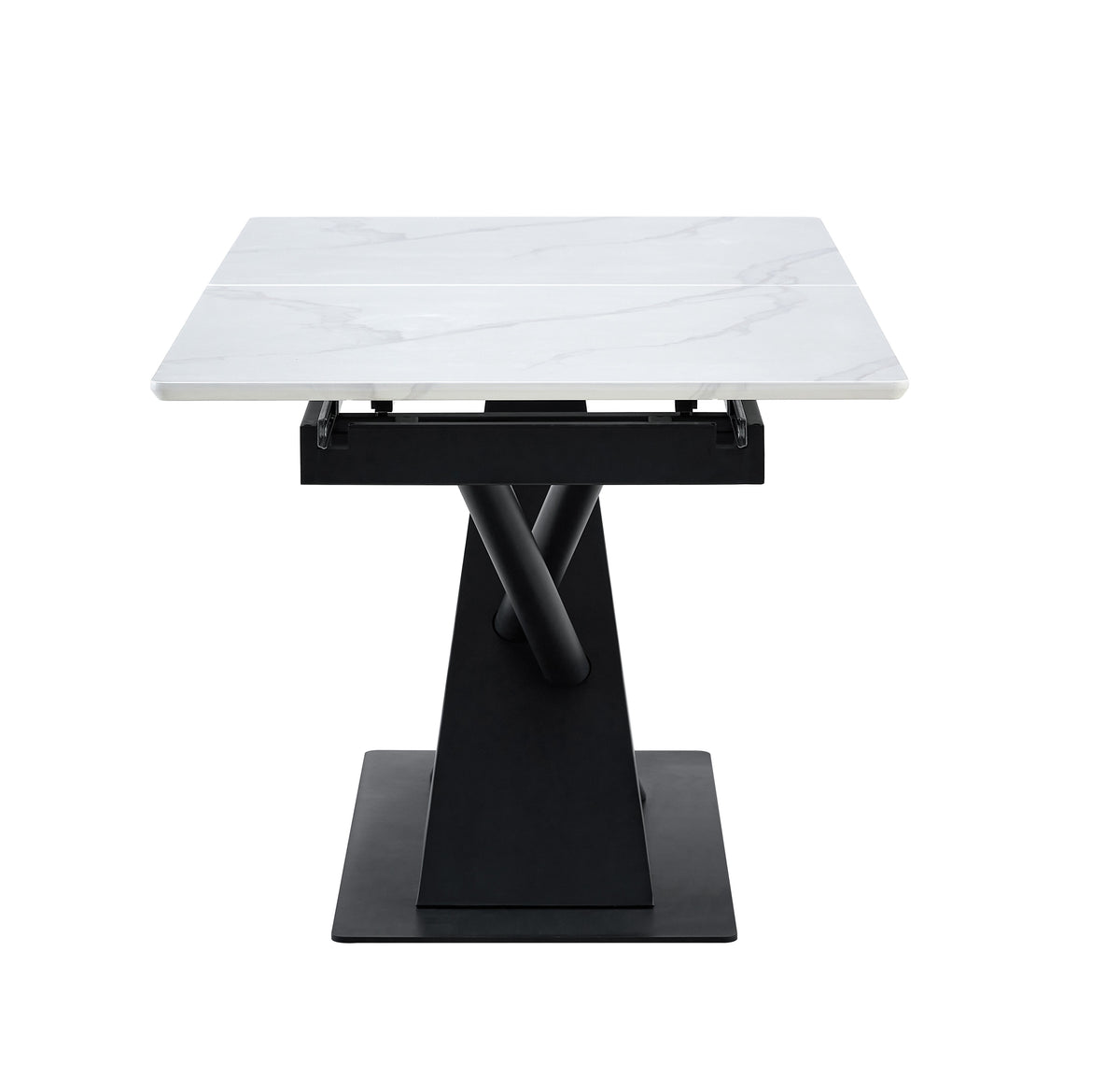 Modern Dining Table with Extendable Functionality
