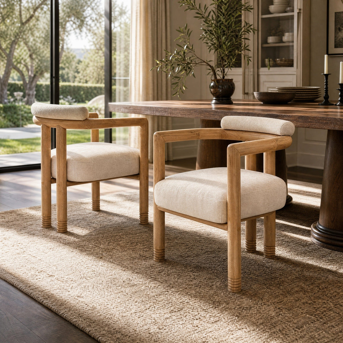 Modern Accent Chairs Set of 2