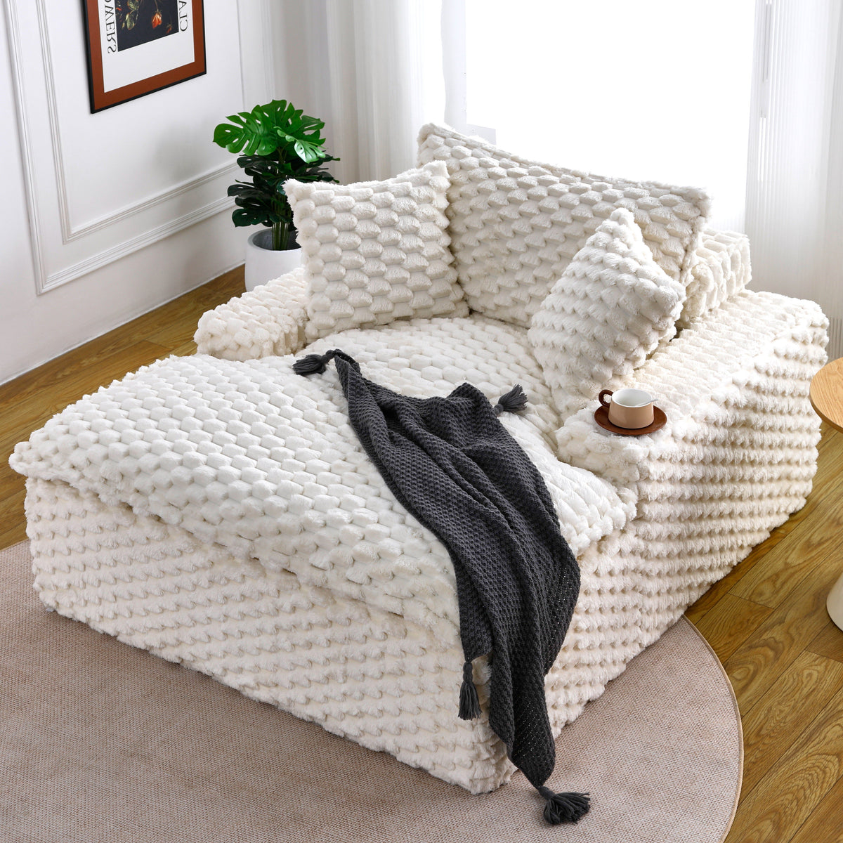 51-Inch Comfort-Bearing Sofa