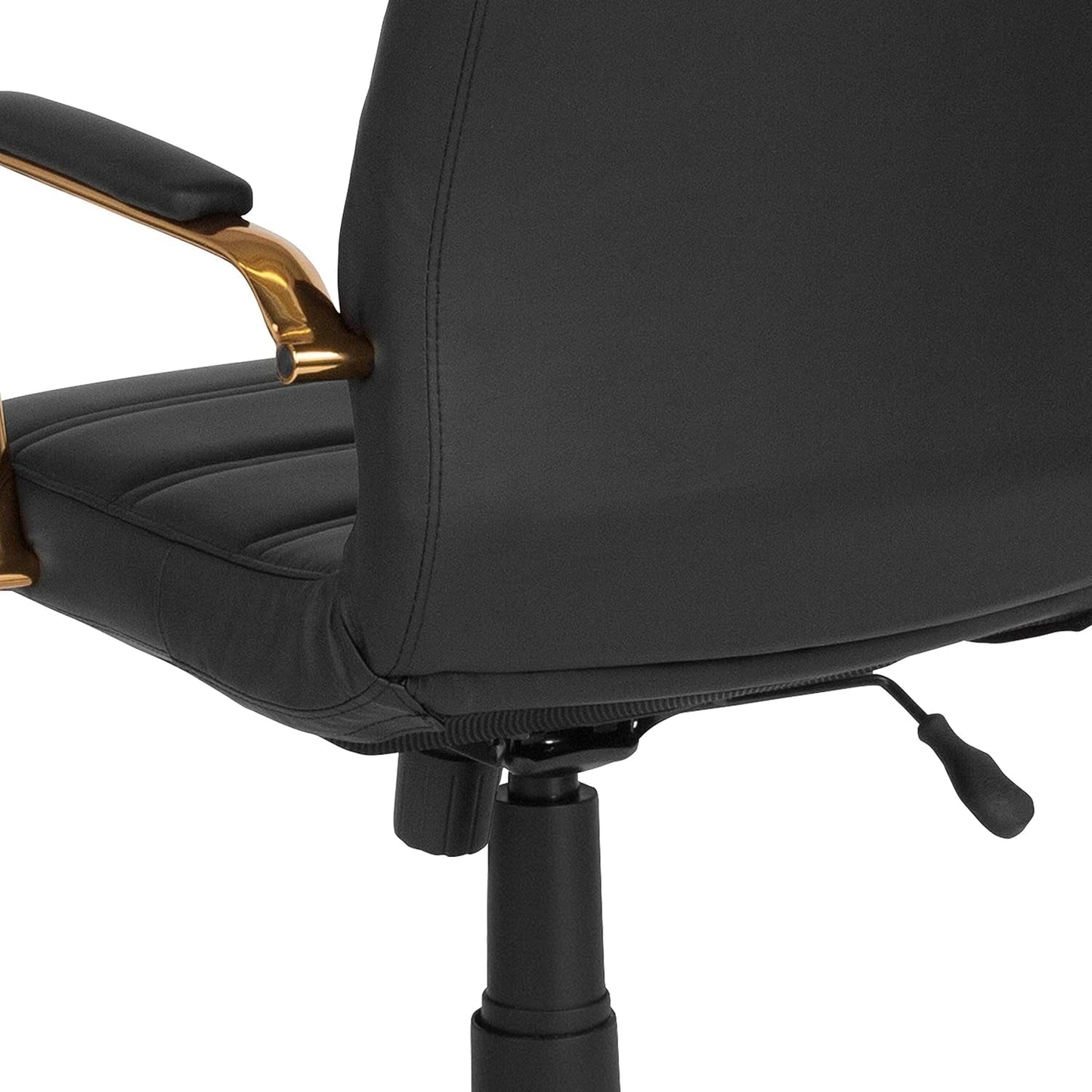 Whitney Black High Back Leathersoft Desk Chair Swivel