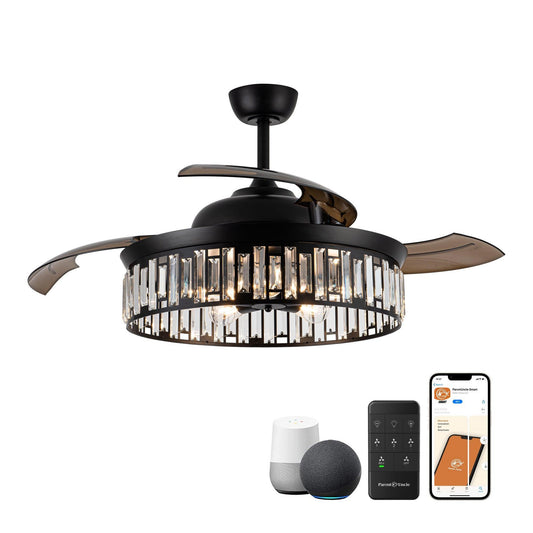 52" Broxburne Smart Fan with Light Kit