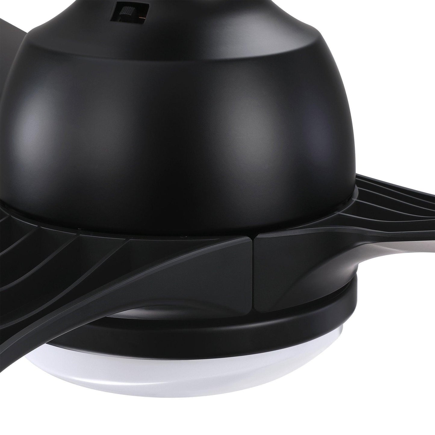 52" Cason Induatrial Downrod Mount Reversible Ceiling Fan with LED Lighting and Remote Control