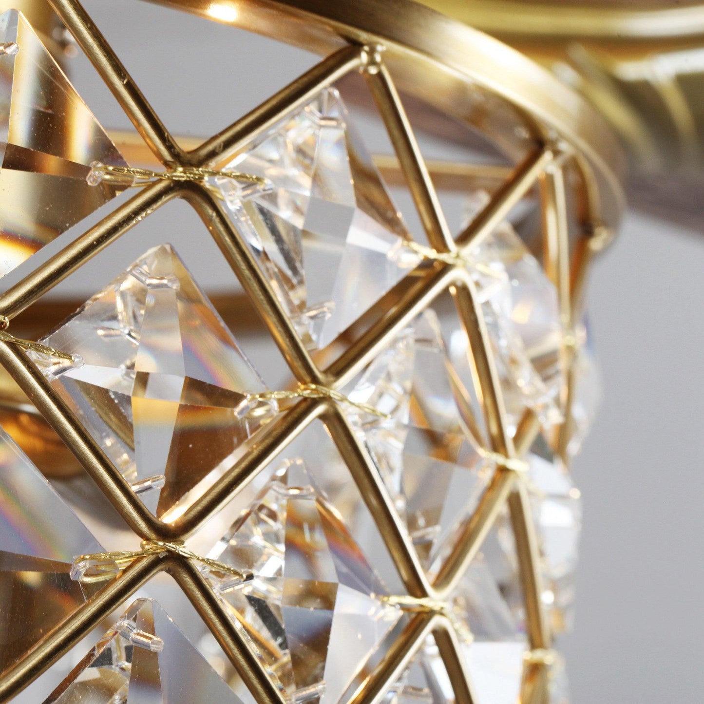 52" Golden Industrial Ceiling Fan