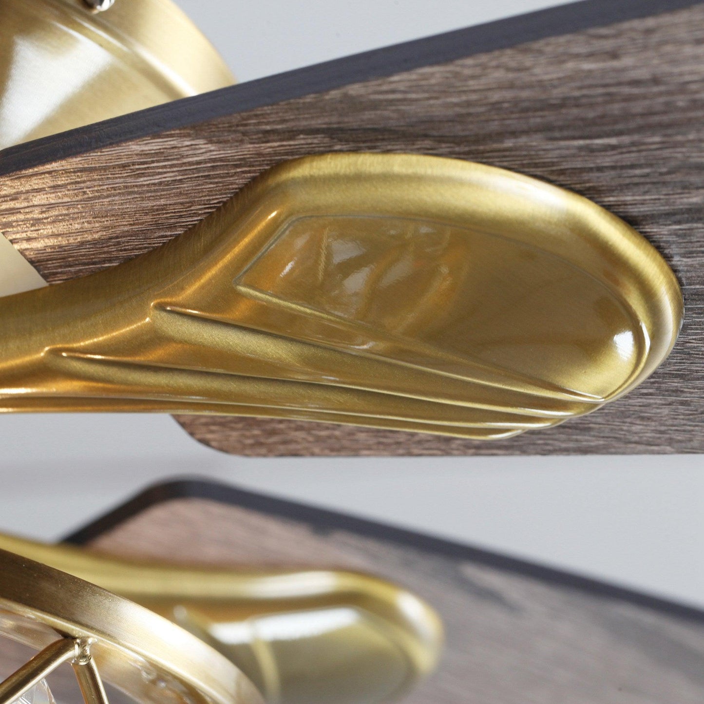 52" Golden Industrial Ceiling Fan