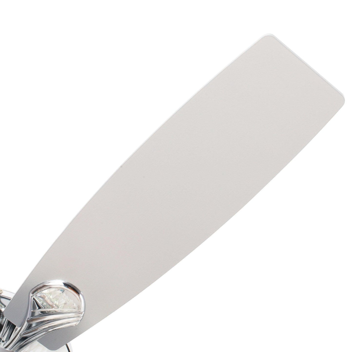 52" Elkton Modern Reversible Crystal Fandelier with Lighting and Remote Control