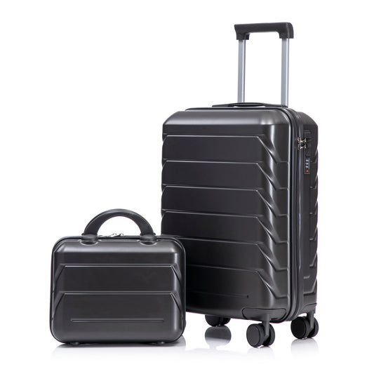 14"/20" 2 Pcs Set in ABS Spinner Wheel Luggage