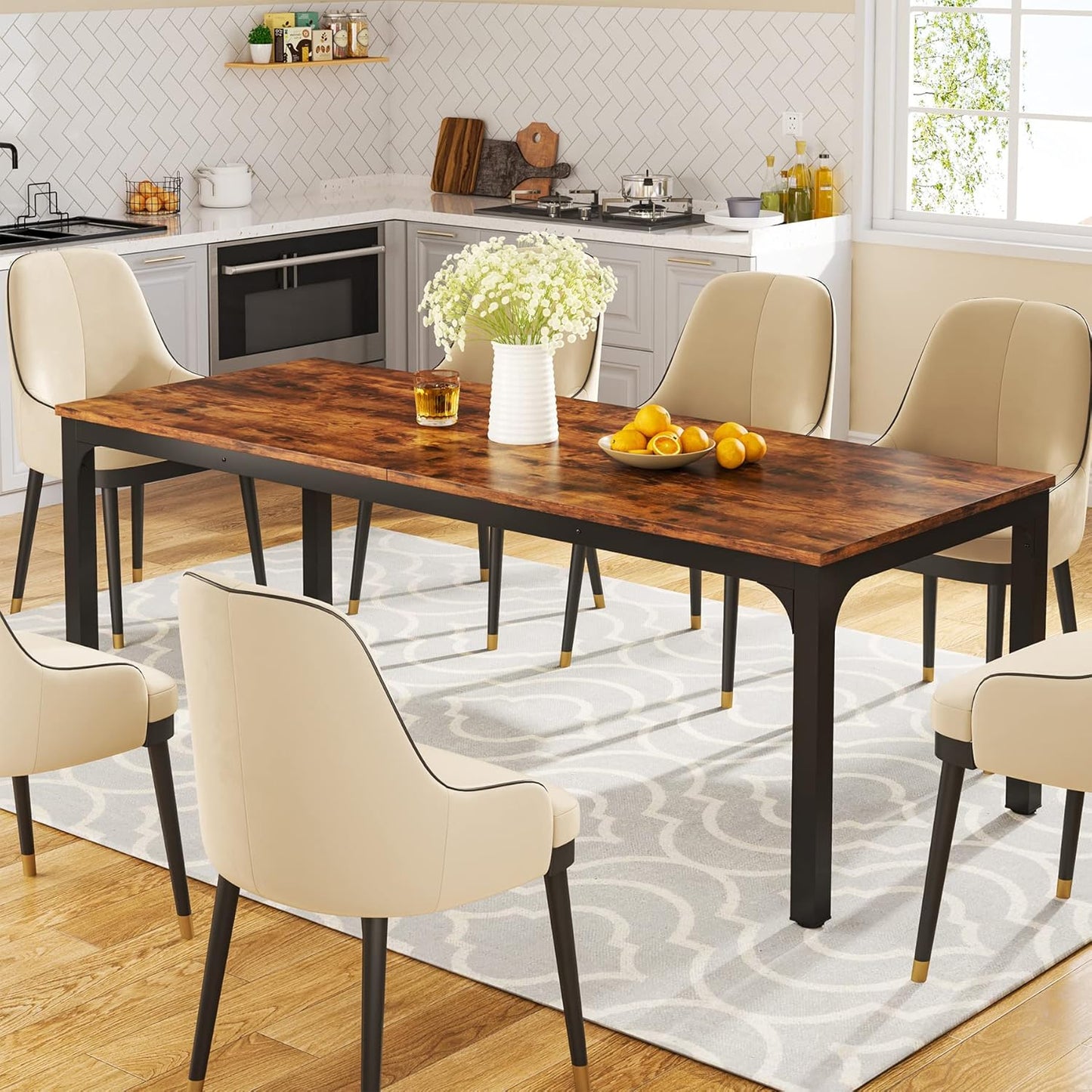 78" Rustic Dining Table