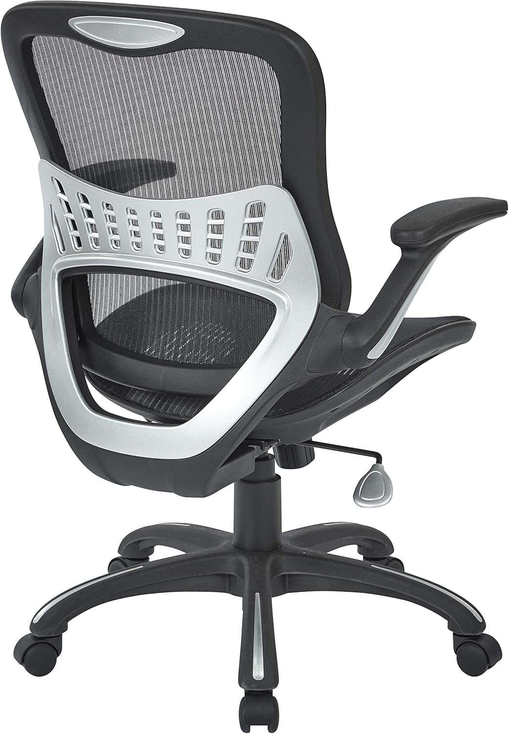 Riley Ventilated Manager's Office Desk Chair With Black Mesh