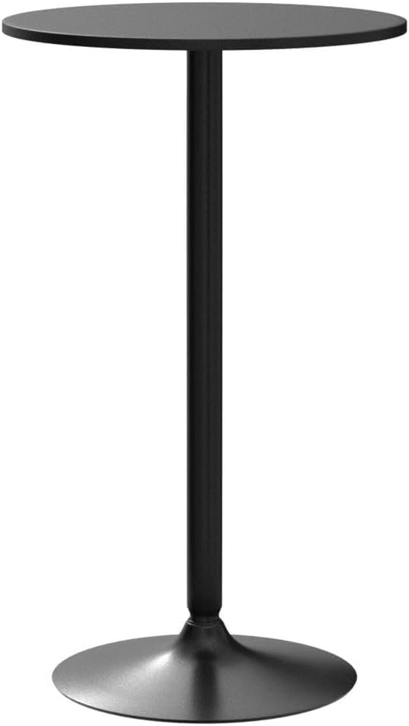 Bar Table Convertible Height Twenty Four Inch Round Top Surface