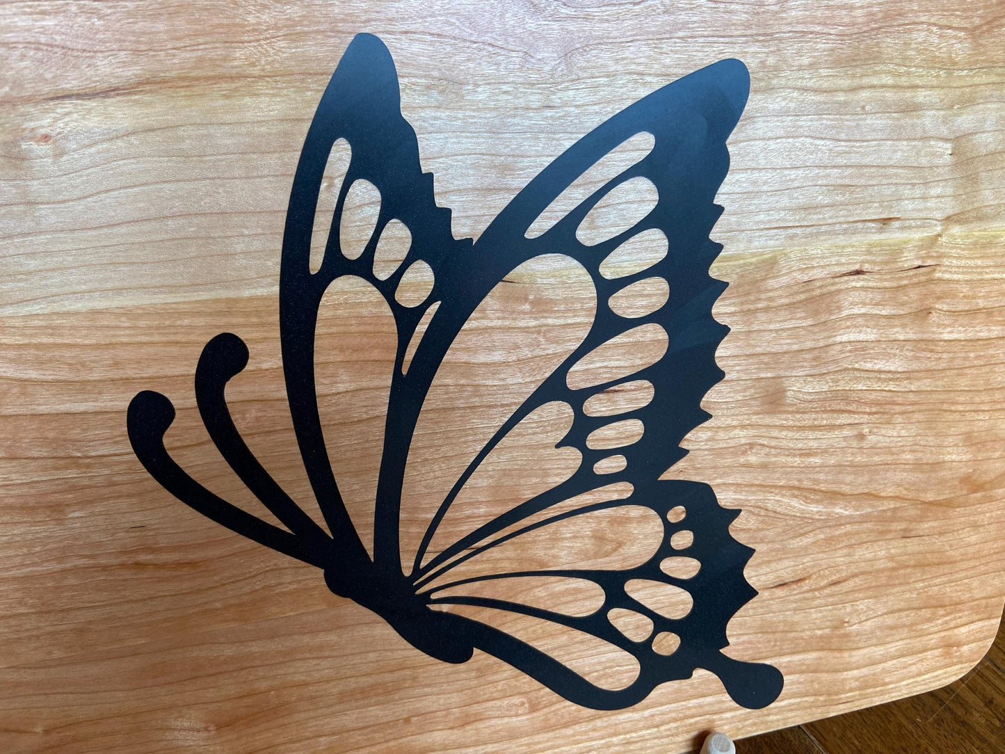 Cherry Charcuterie Board - Butterfly Resin Inlay Design