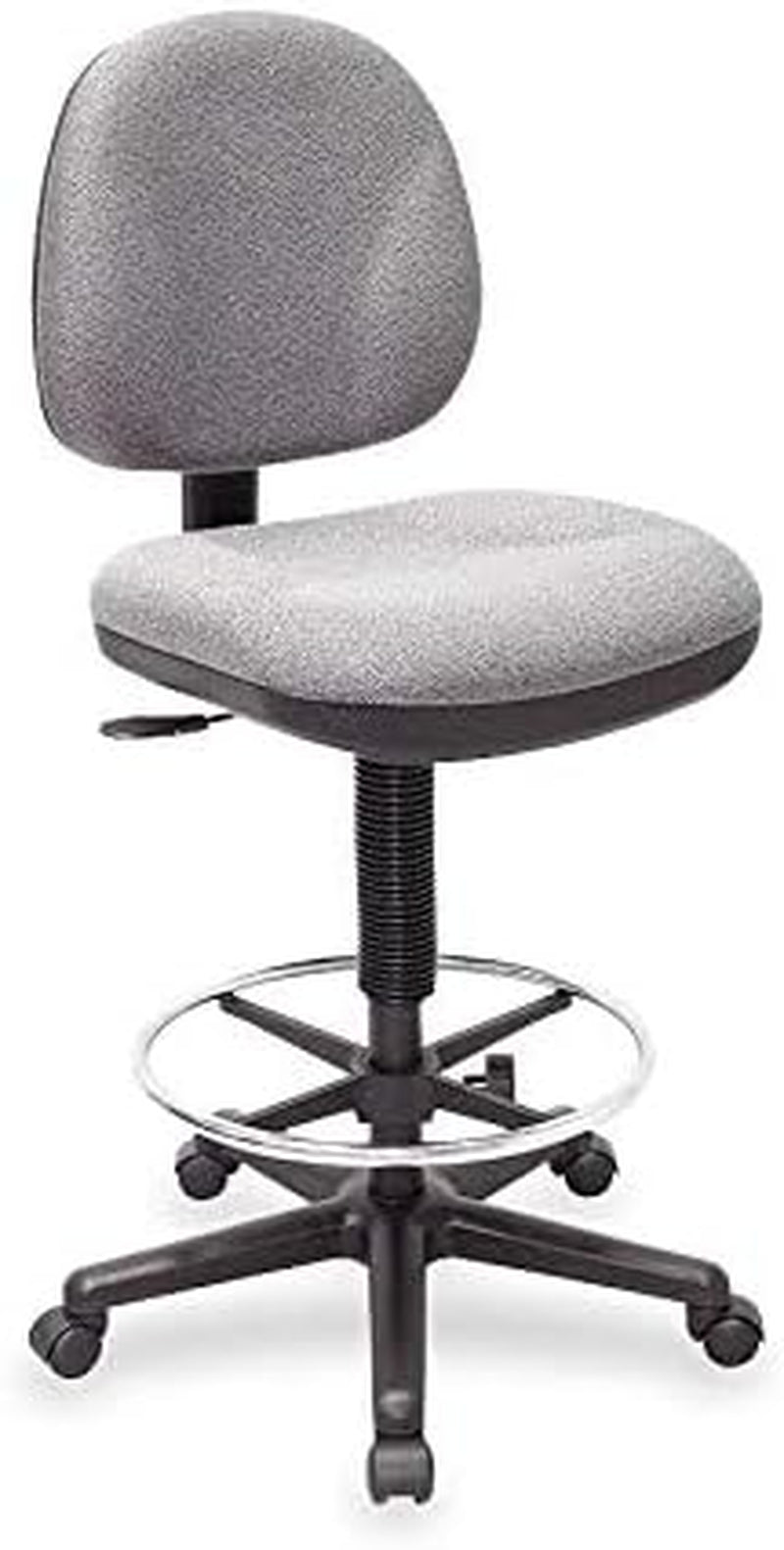 Pneumatic Adjustable Multi Task Stool Gray For Office Use