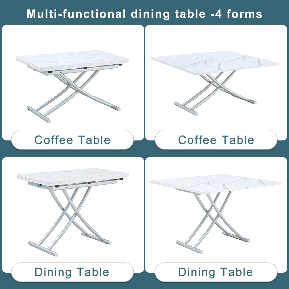 Modern Minimalist Multifunctional Lift Table