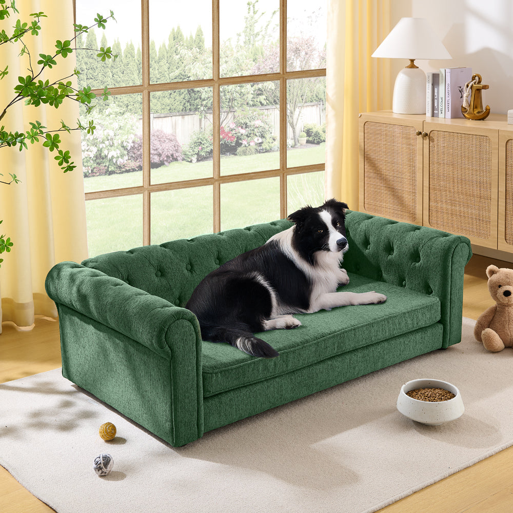 Elegant Rectangular Pet Bed For Big And Oversized Dogs