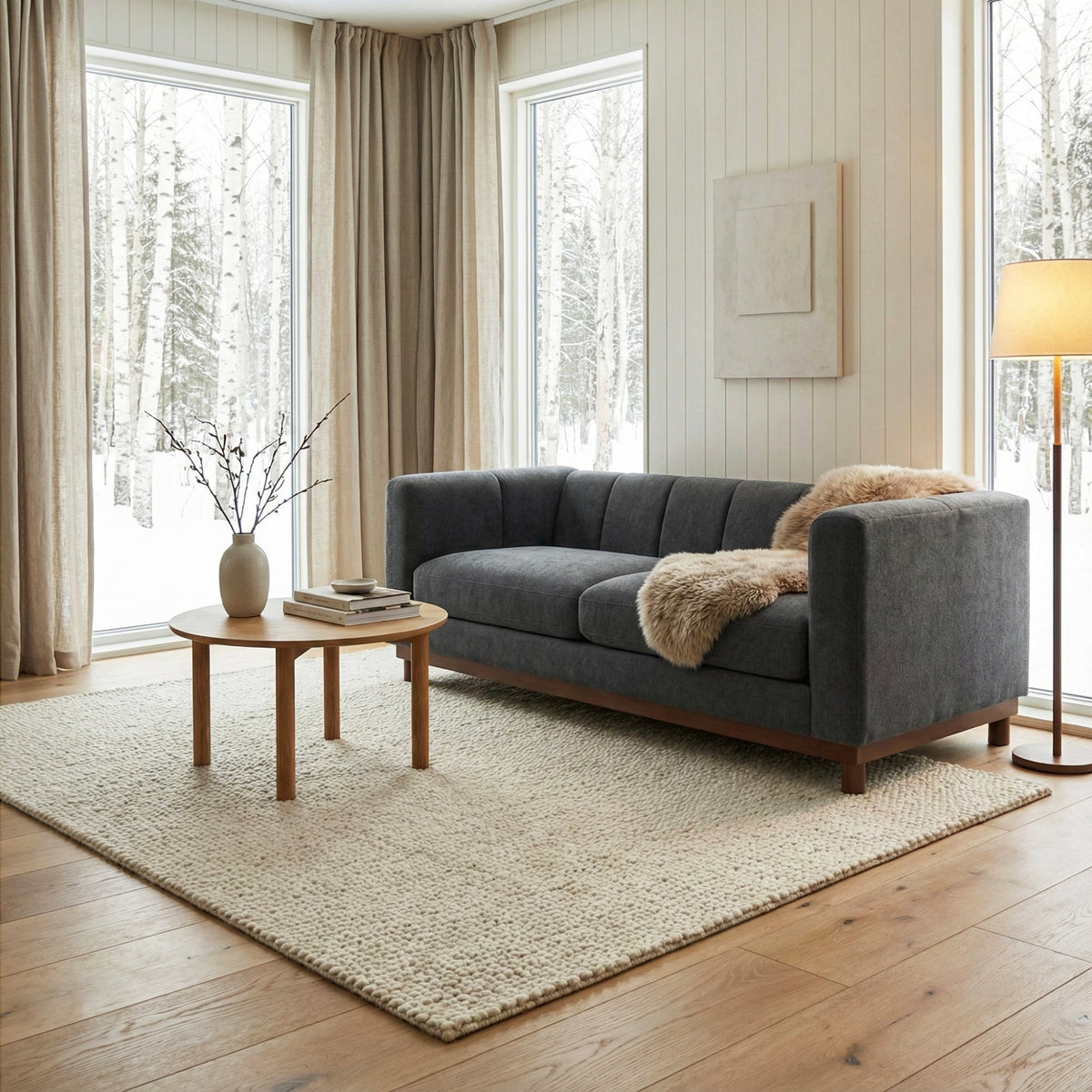 Modern Sofa Couch 78.7" Loveseat Sofa for Living Room
