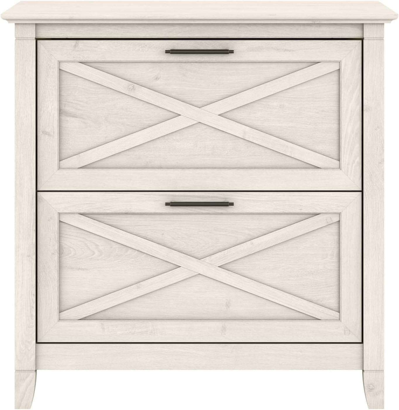 Key West 2 Drawer Lateral File Cabinet Linen White Oak
