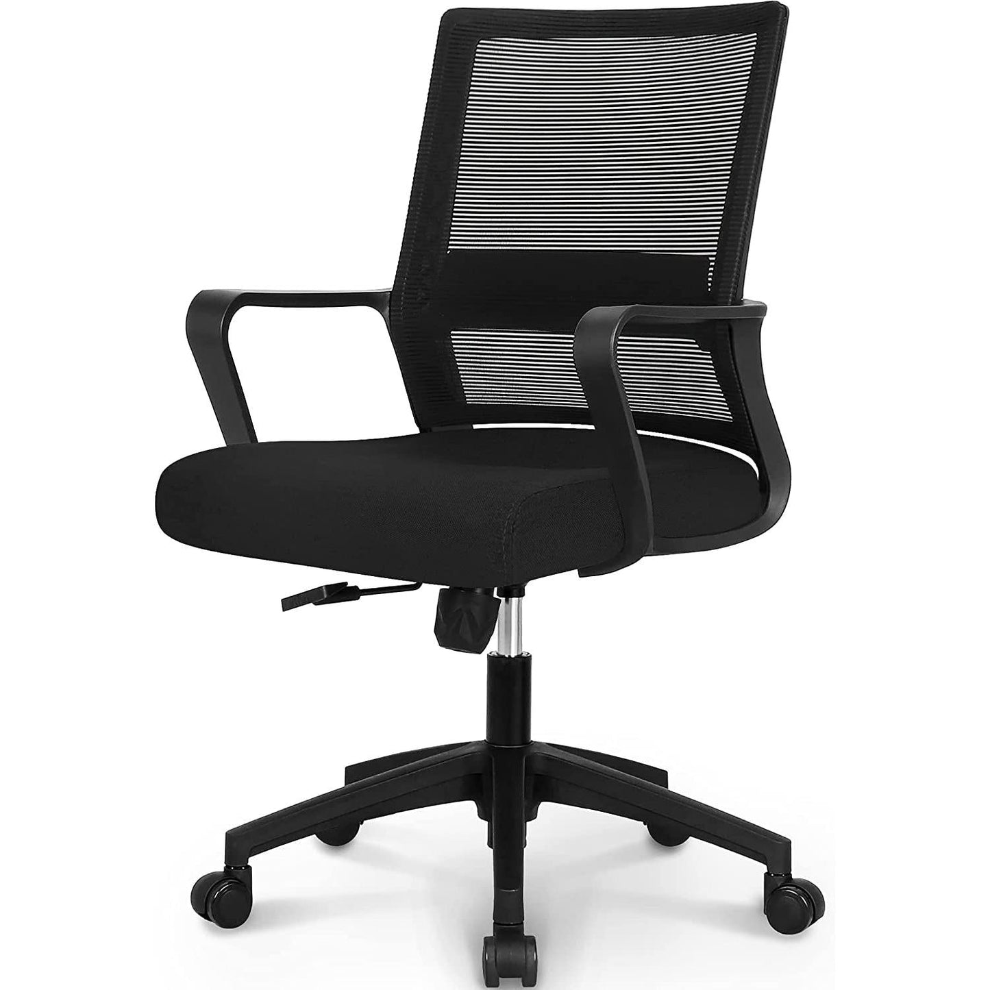 Ergonomic Mesh Office Chair With Lumbar Support And Breathable Back