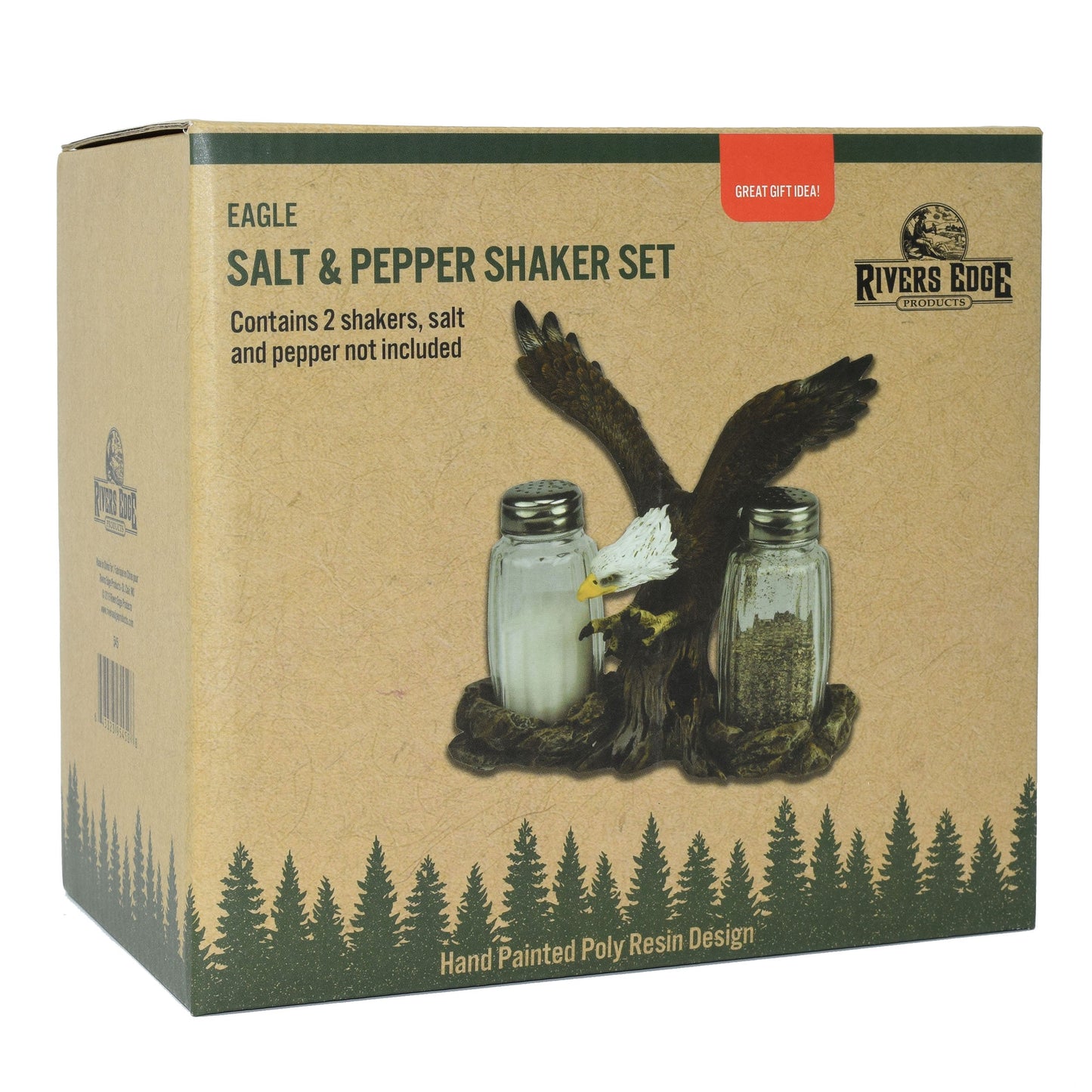 Salt and Pepper Shakers-Eagle