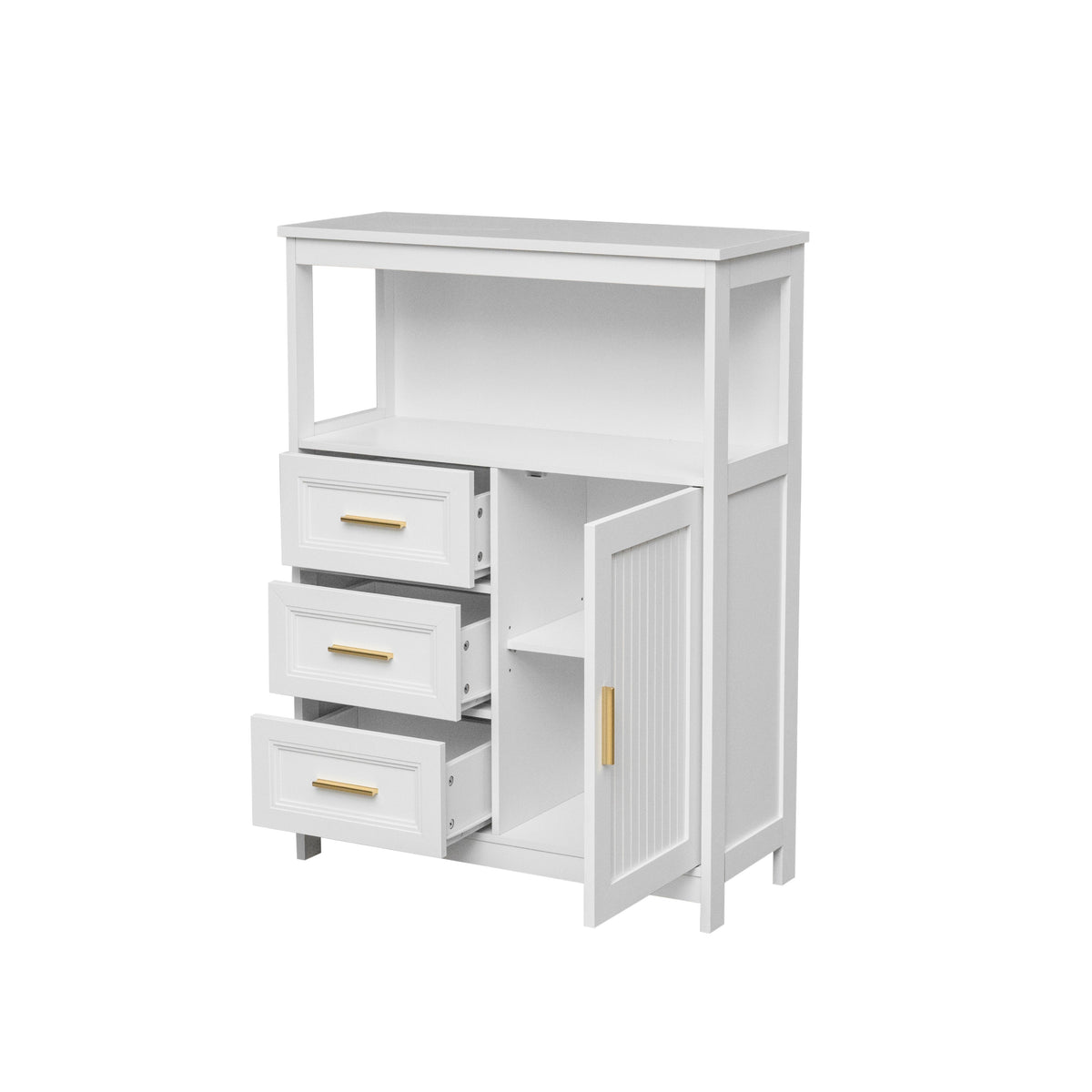 Kitchen Storage Cabinet - Modern Buffet Design