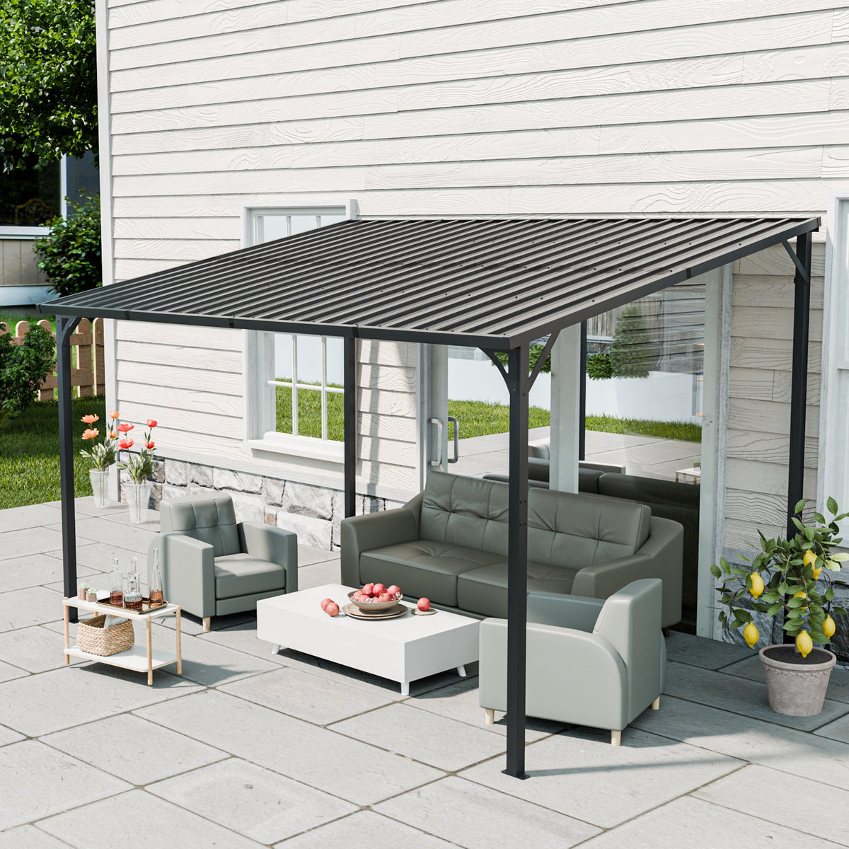 12' x 8' Outdoor Pergola