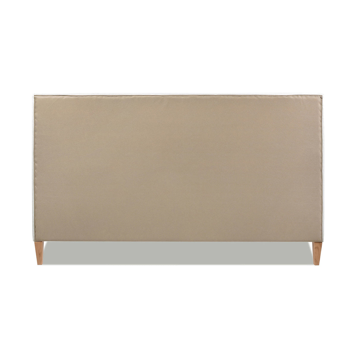 Haley Upholstered Cane-Back Platform Bed, King, Antique