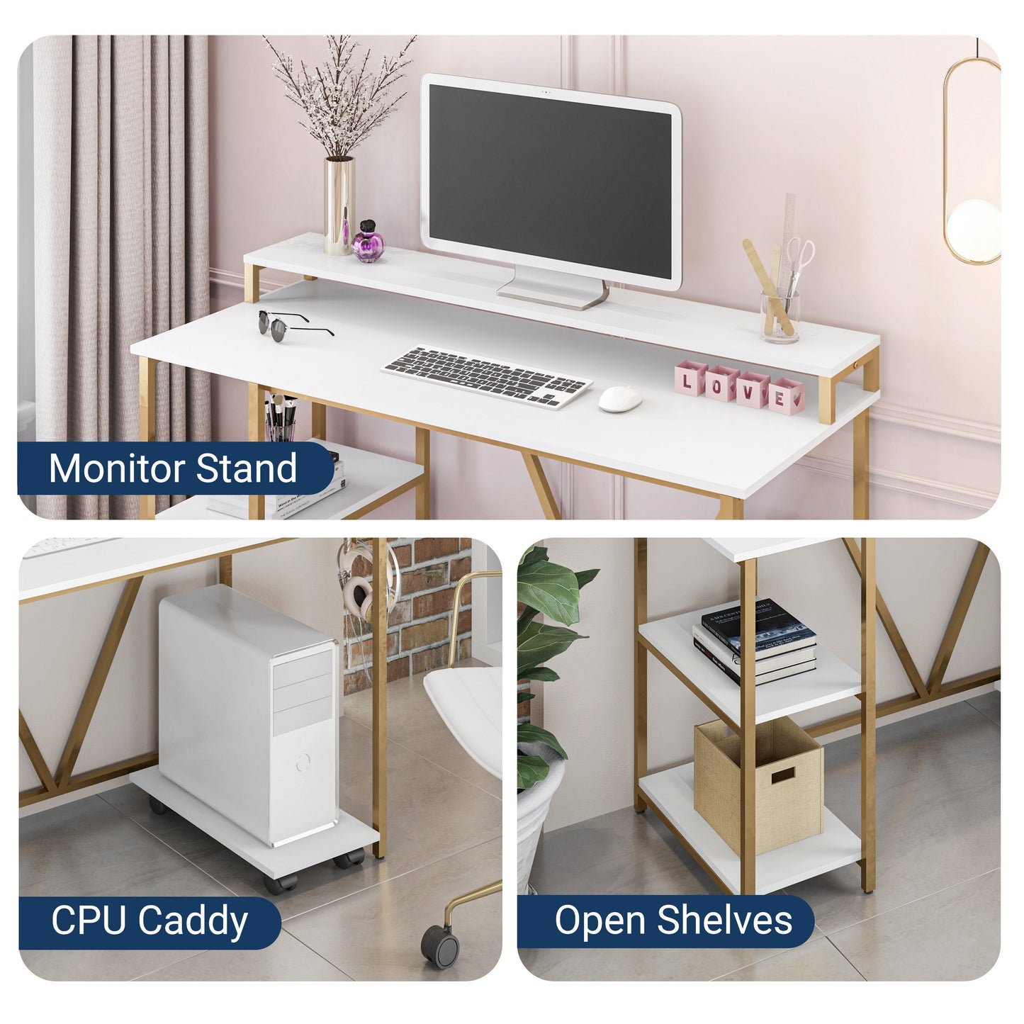 Techni Mobili Industrial Writing Desk