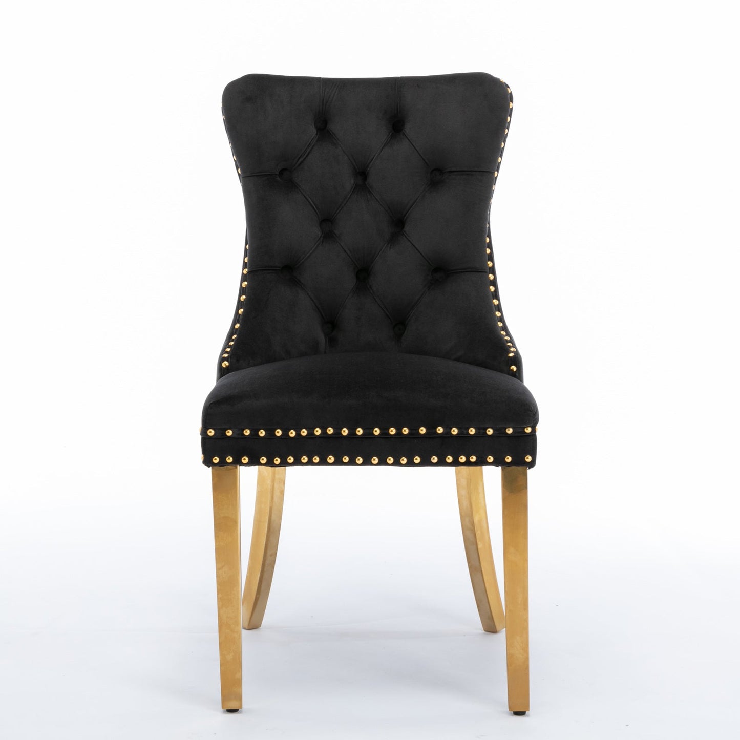 Nikki Collection Modern Velvet Upholstered Dining Chair