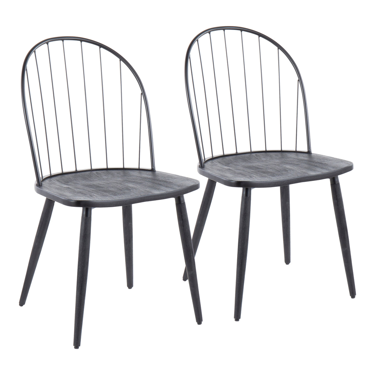 High Back Armless Chair