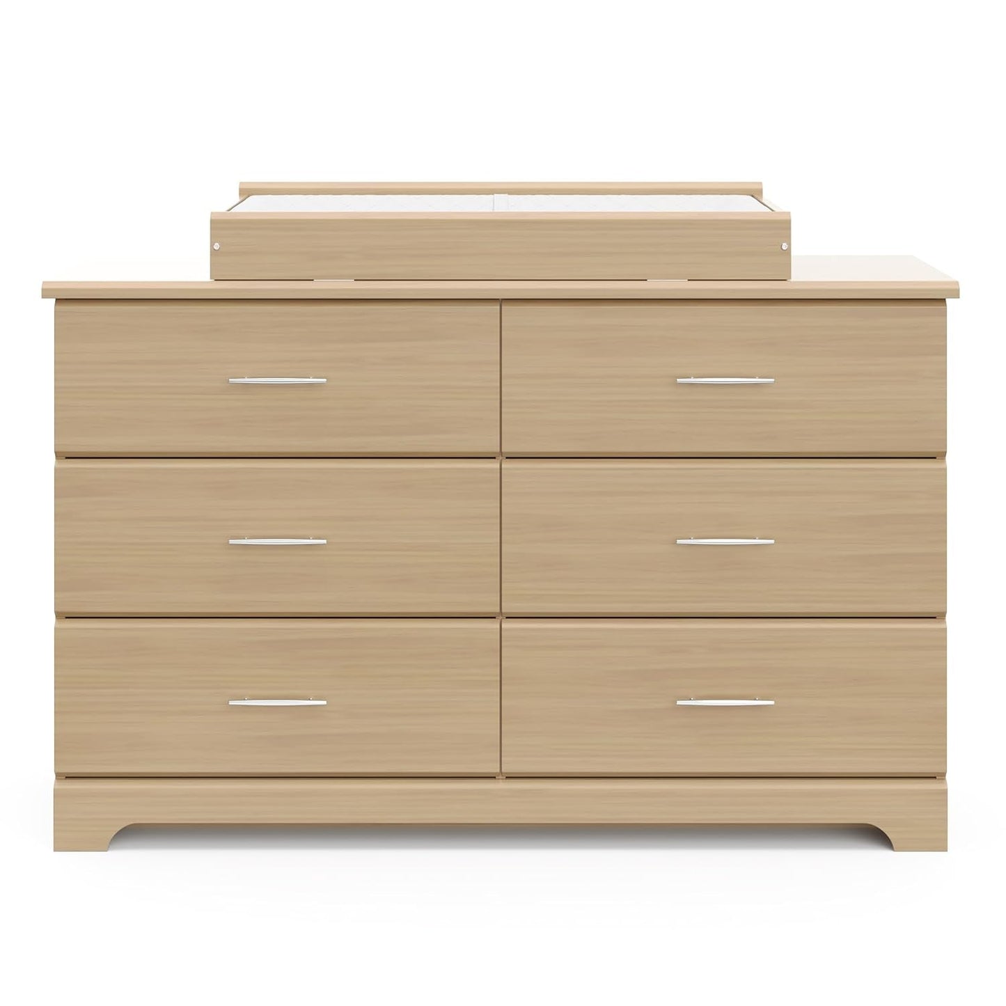 Brookside 6 Drawer Dresser Driftwood Nursery Furniture