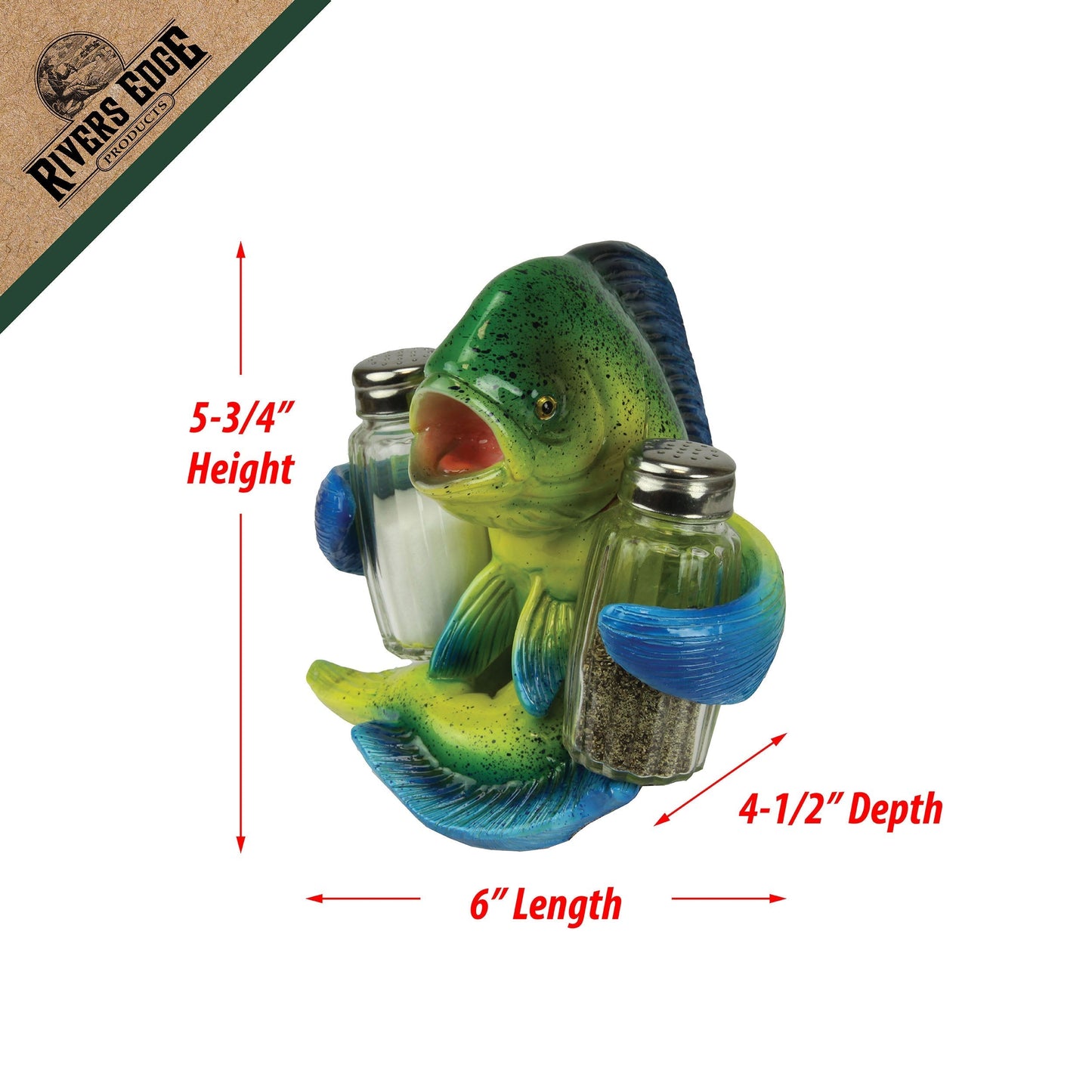 Salt and Pepper Shakers-Dorado