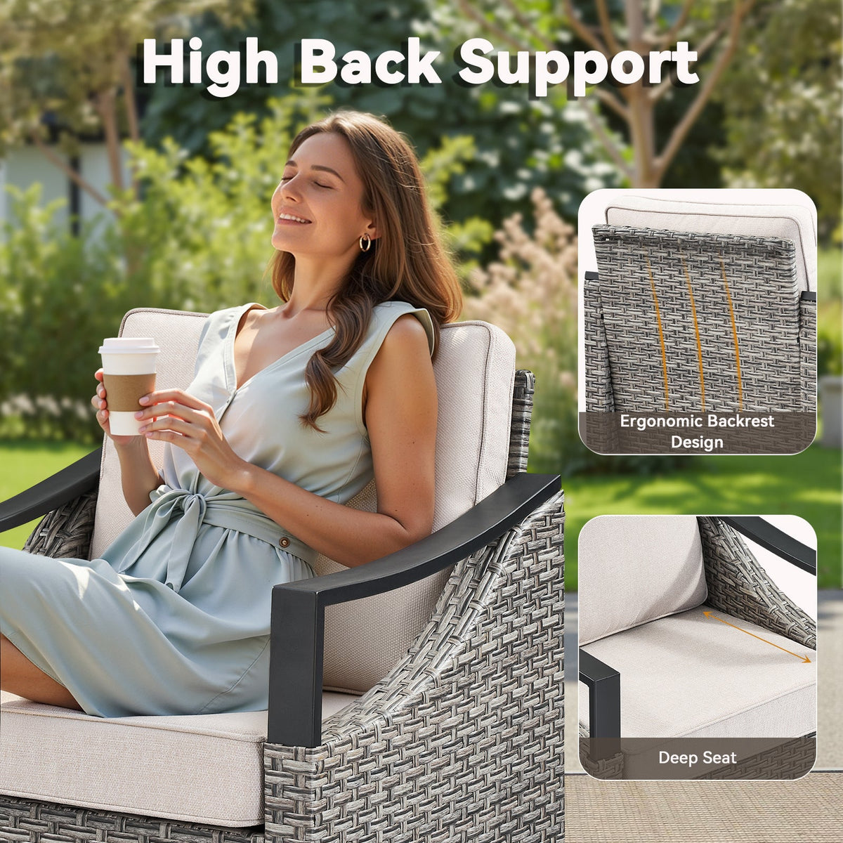 3-Piece Outdoor Conversation Set