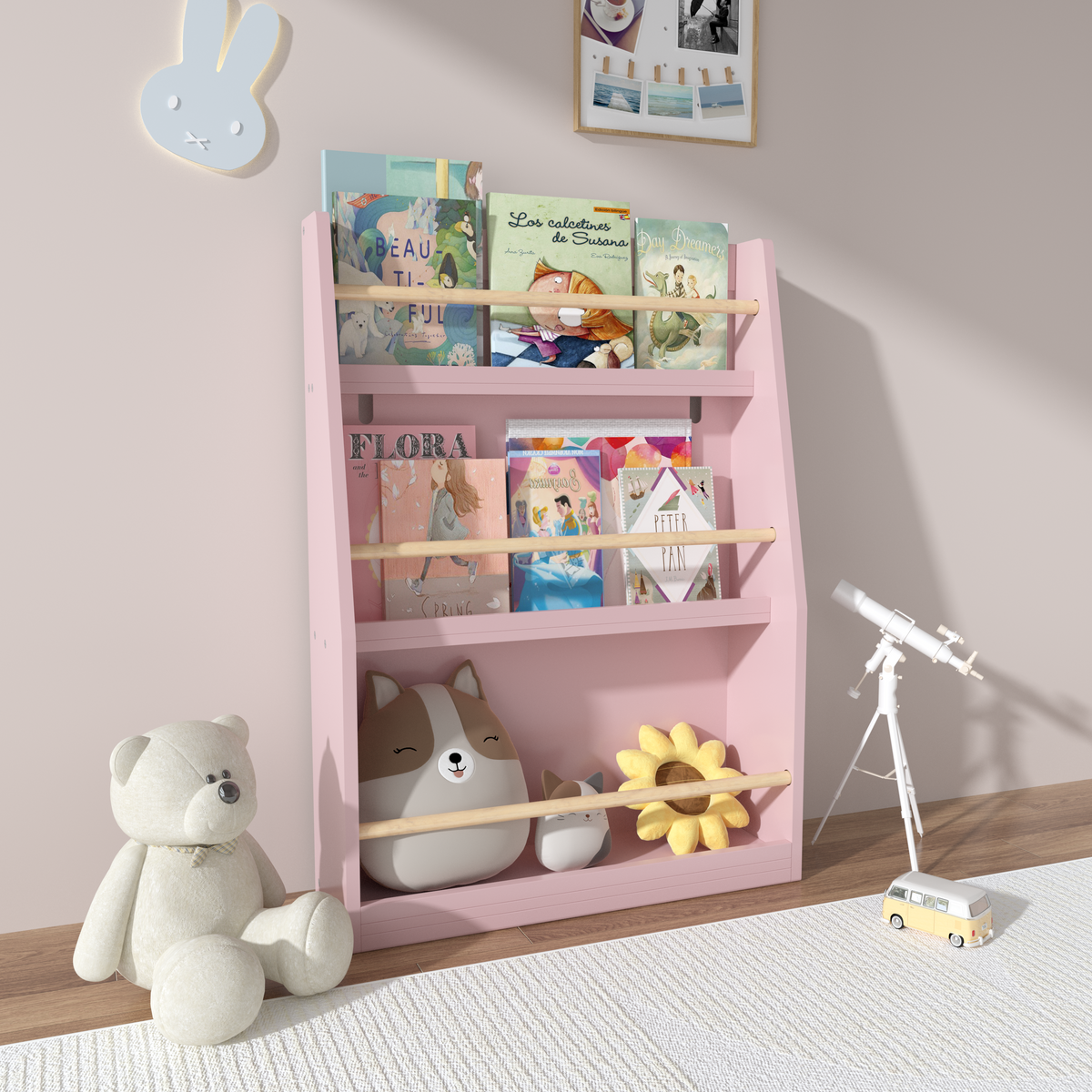 3 Tier Kids Book Shelf