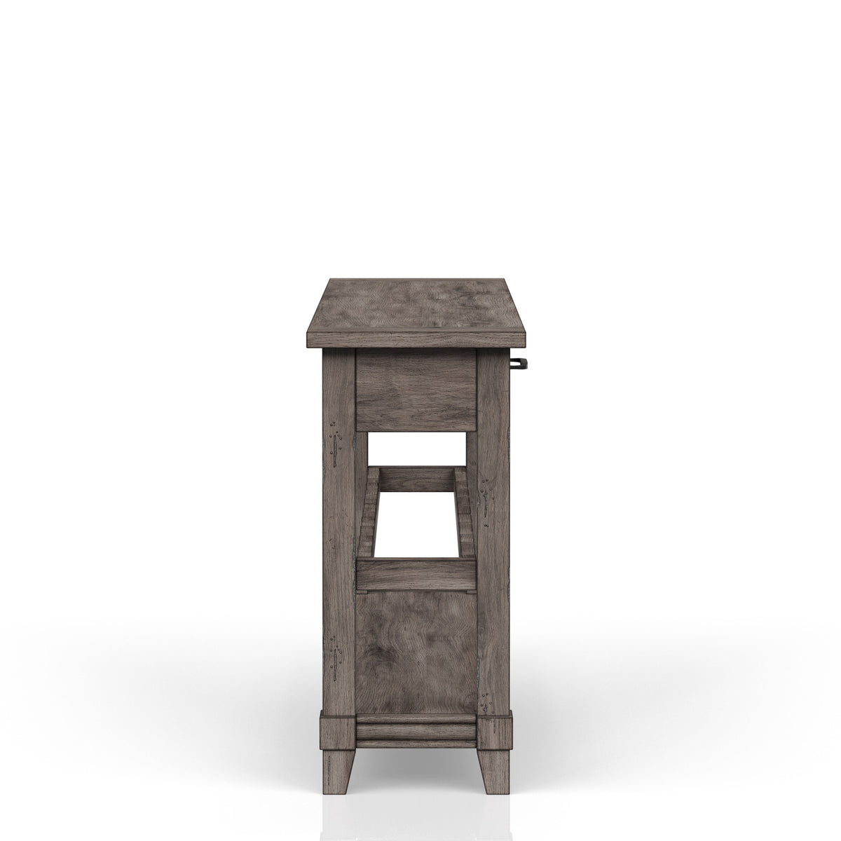 Console Table With Wine Bottle Storage & Storage Drawers