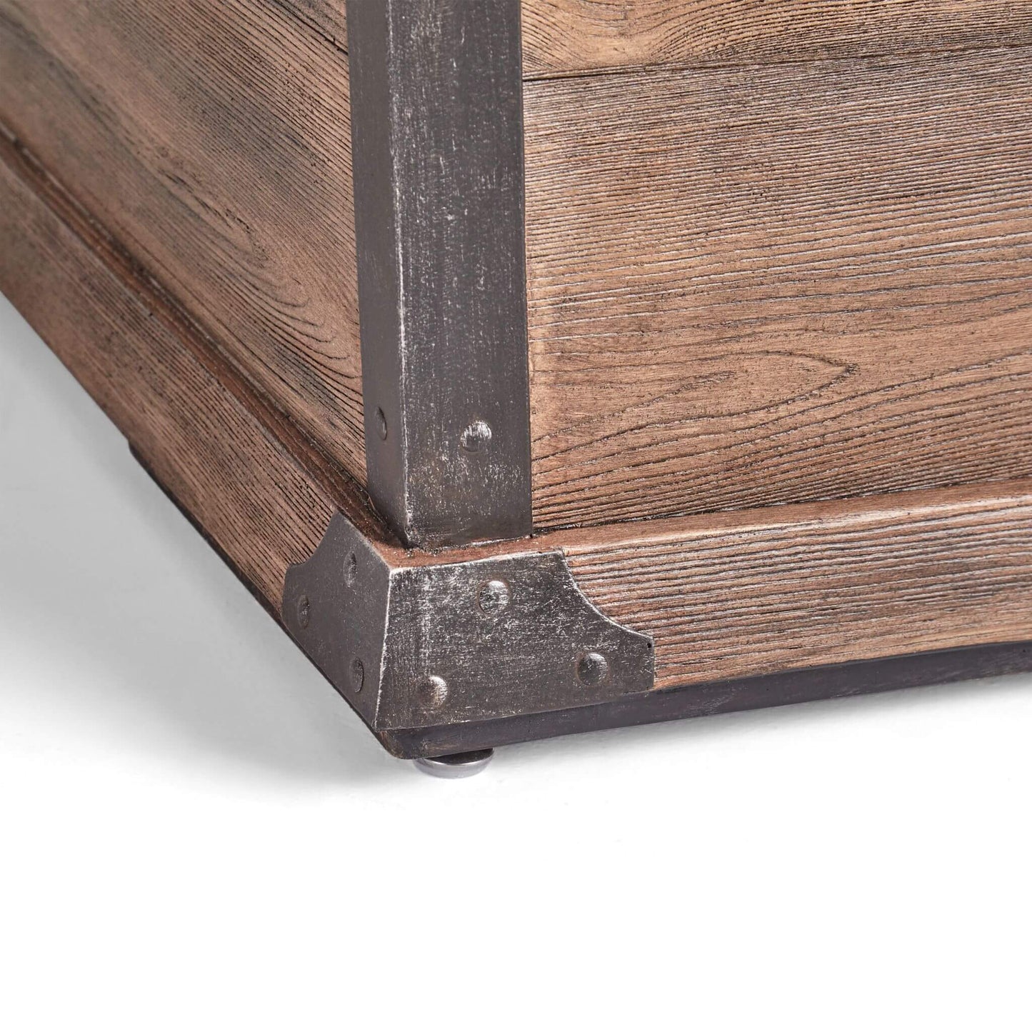 56" Outdoor 50K BTU Wood Pattern Rectangle Gas Burning Fire Pit (SAK43681)