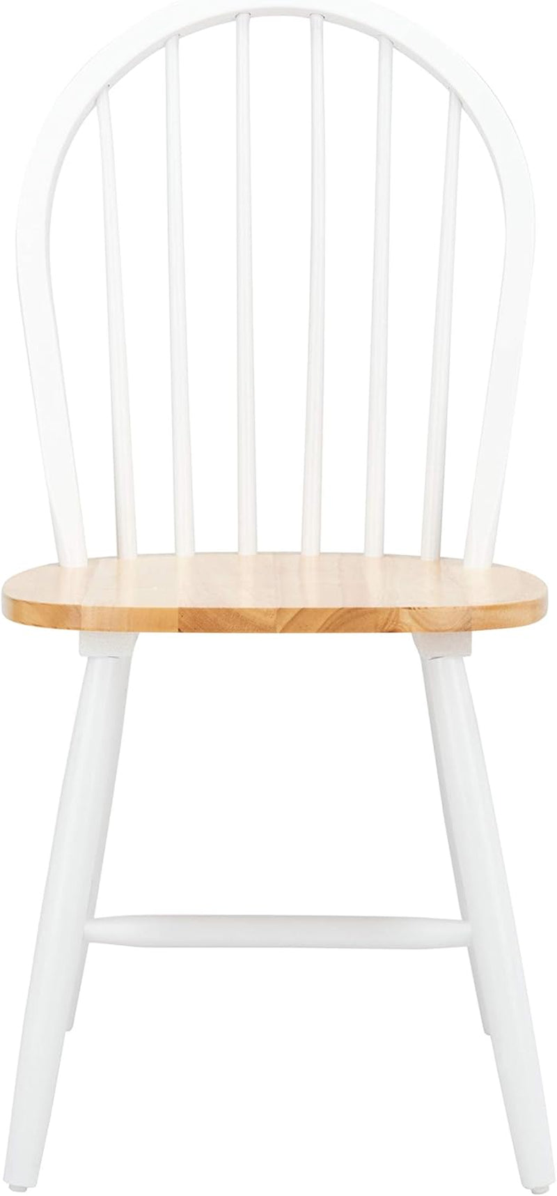 Farmhouse 18 Inch Black Spindle Back Dining Chairs Set Of 2