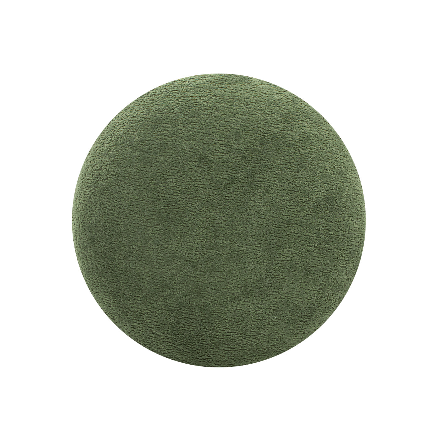 Fuji 15" Mushroom Footstool Ottoman, Moss