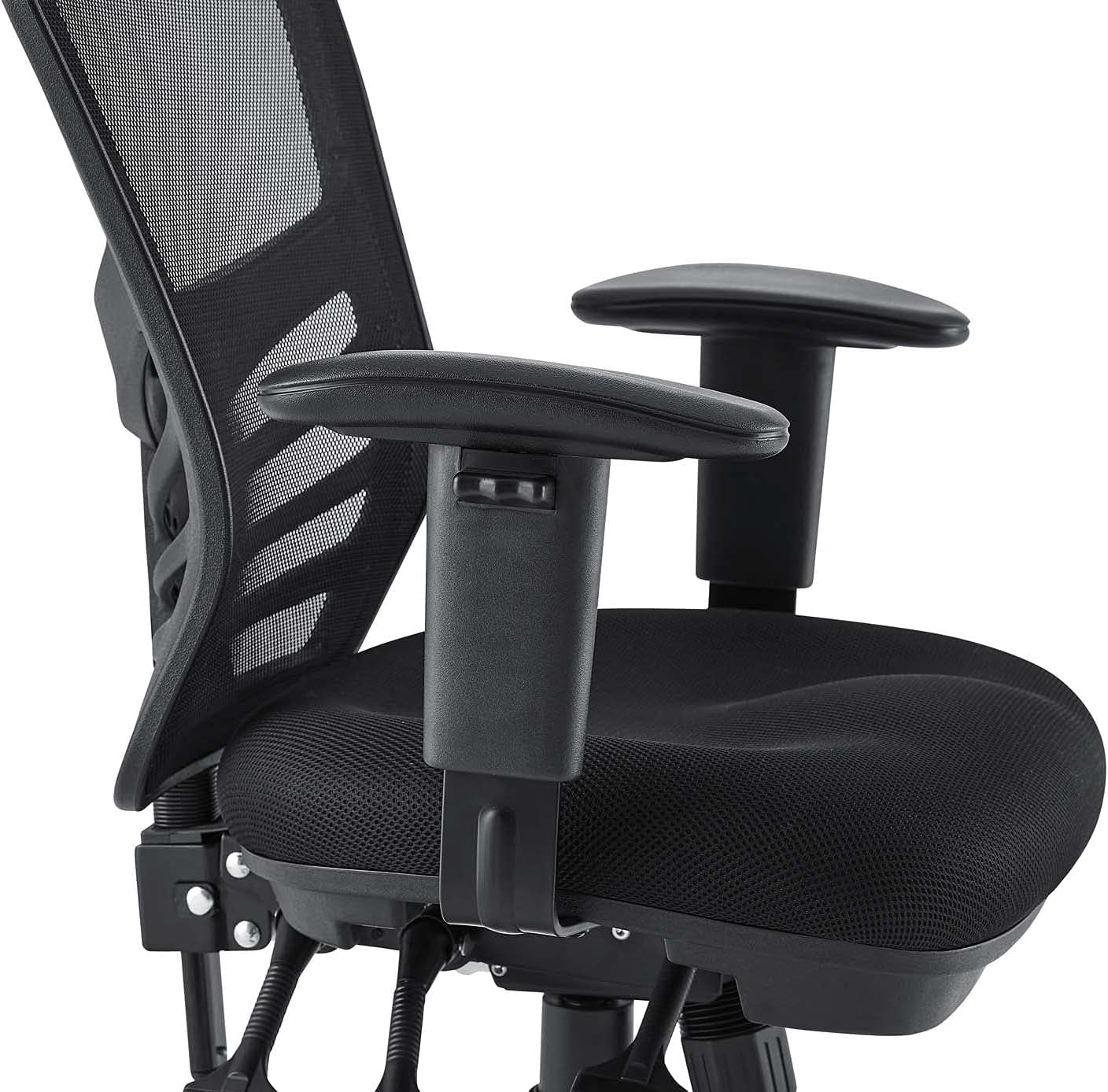 Articulate Ergonomic Mesh Office Chair Black Lumbar Support