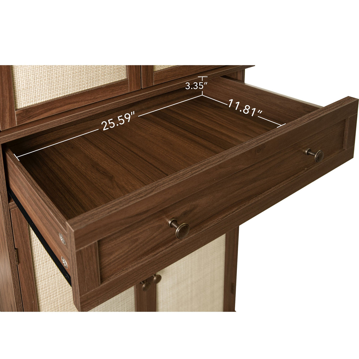 4 Door Cabinet with 1 Drawer