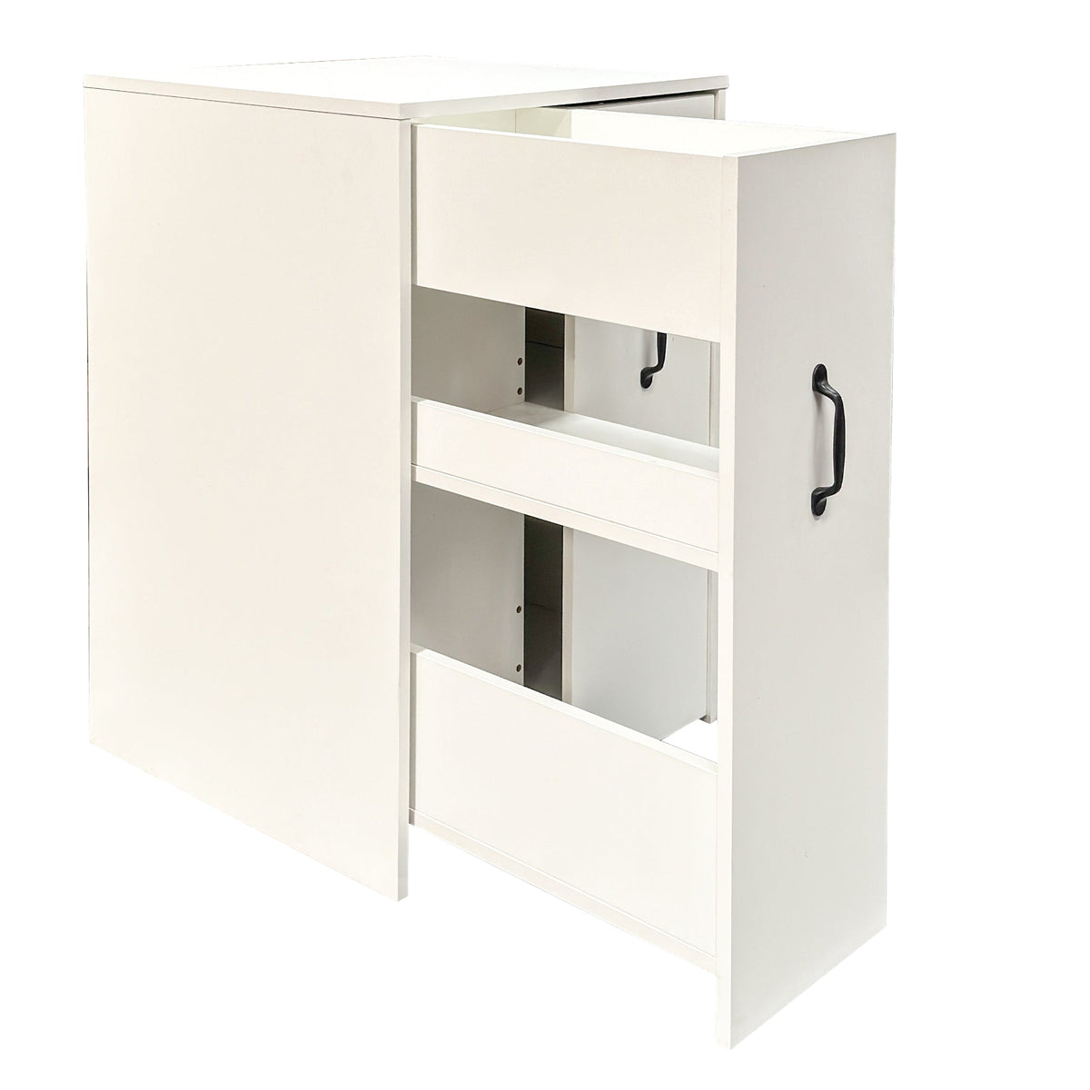 3 Tier Wooden Floor Standing Bookcase