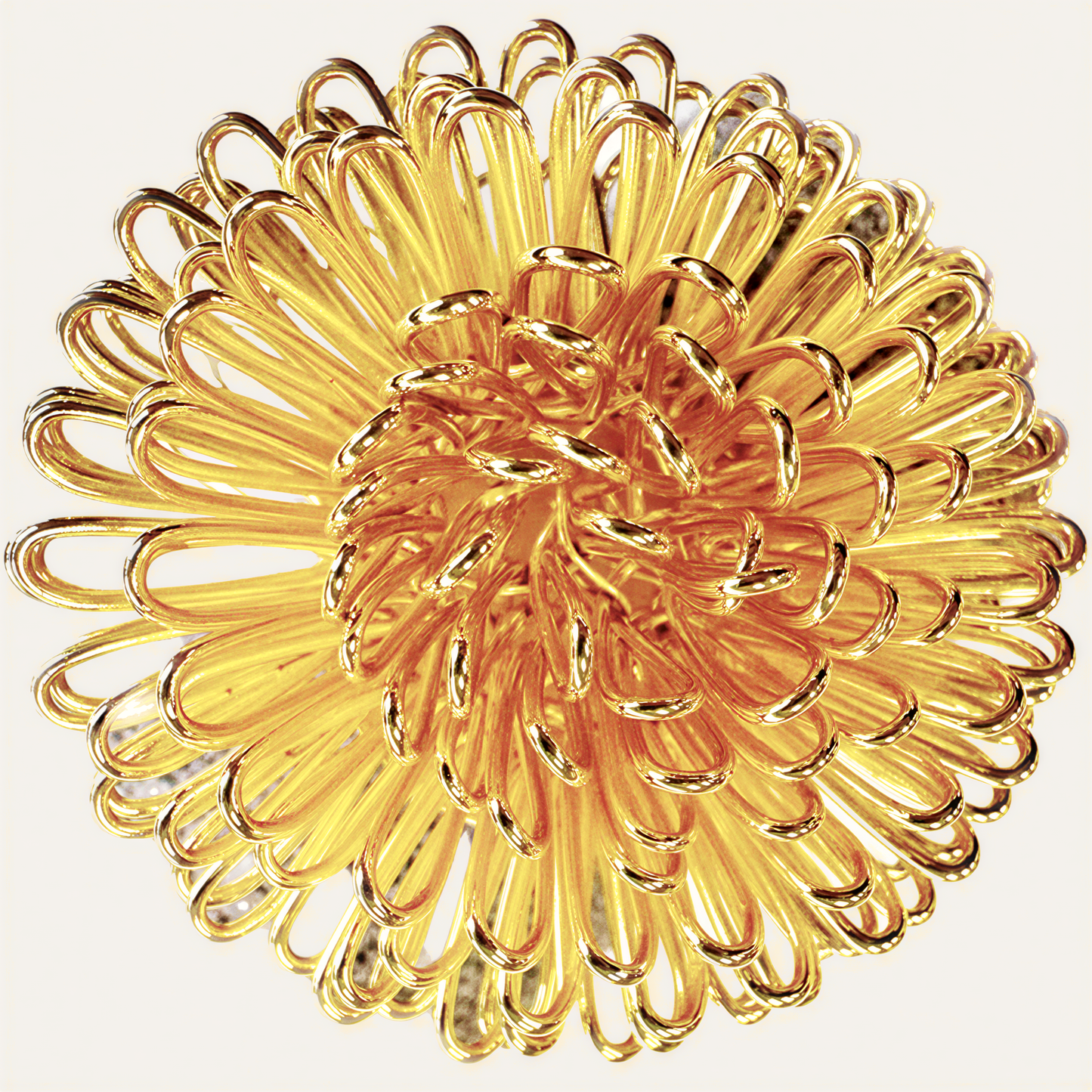 Gold Floral Napkin Rings – Elegant Rust Resistant Table Decor Accent
